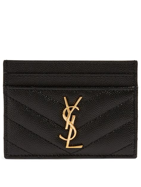 ysl wallet card holder